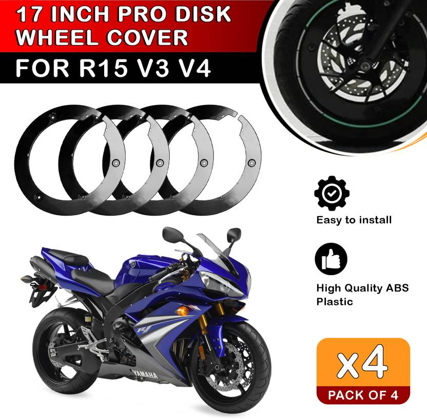 ASRYD New PRO Disc Wheel Cover For Yamaha R15 V2 V3 And V4 17 inch