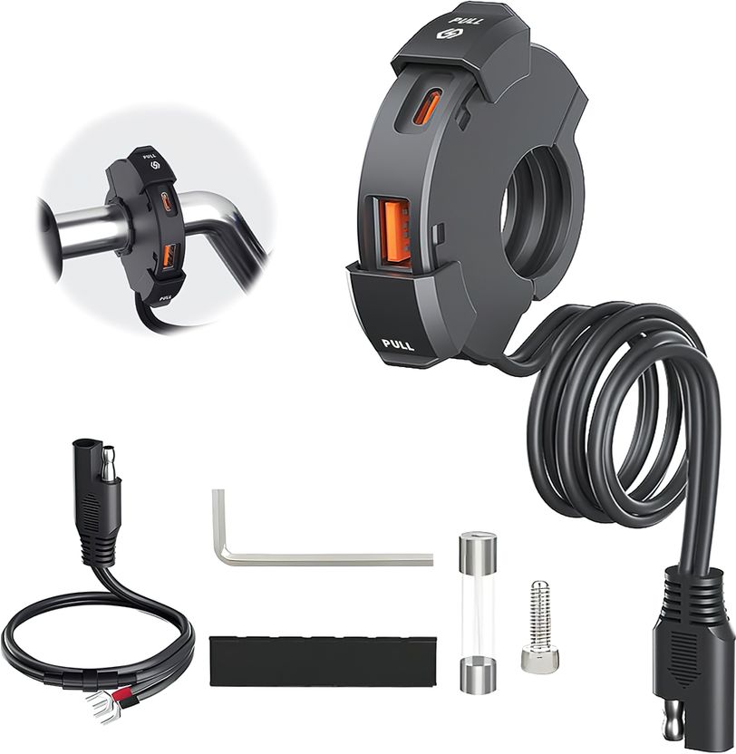 Wiska 12V-24V Bike Mobile Charger 30W - Image 8