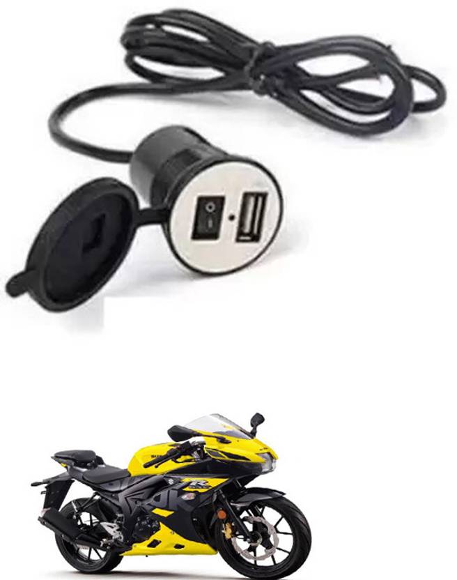 APICAL Latest Bike USB Charger Socket Power Outlet 5V 2 A For GSX R150