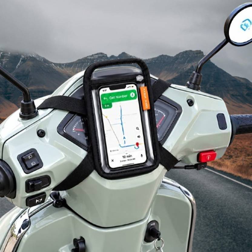 DARKWAVE Baike Phoune Holder Baige For scooter Jupitre Pouch-06 Bike Mobile Holder