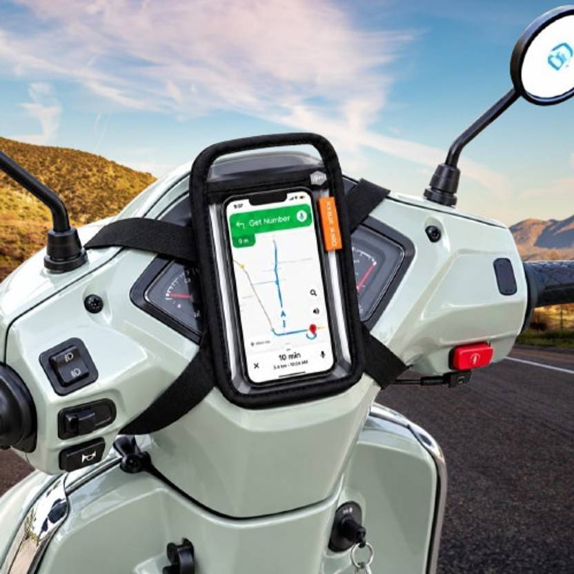 DARKWAVE Baike Phoune Holder Baige For scooter Jupitre Pouch-02 Bike Mobile Holder