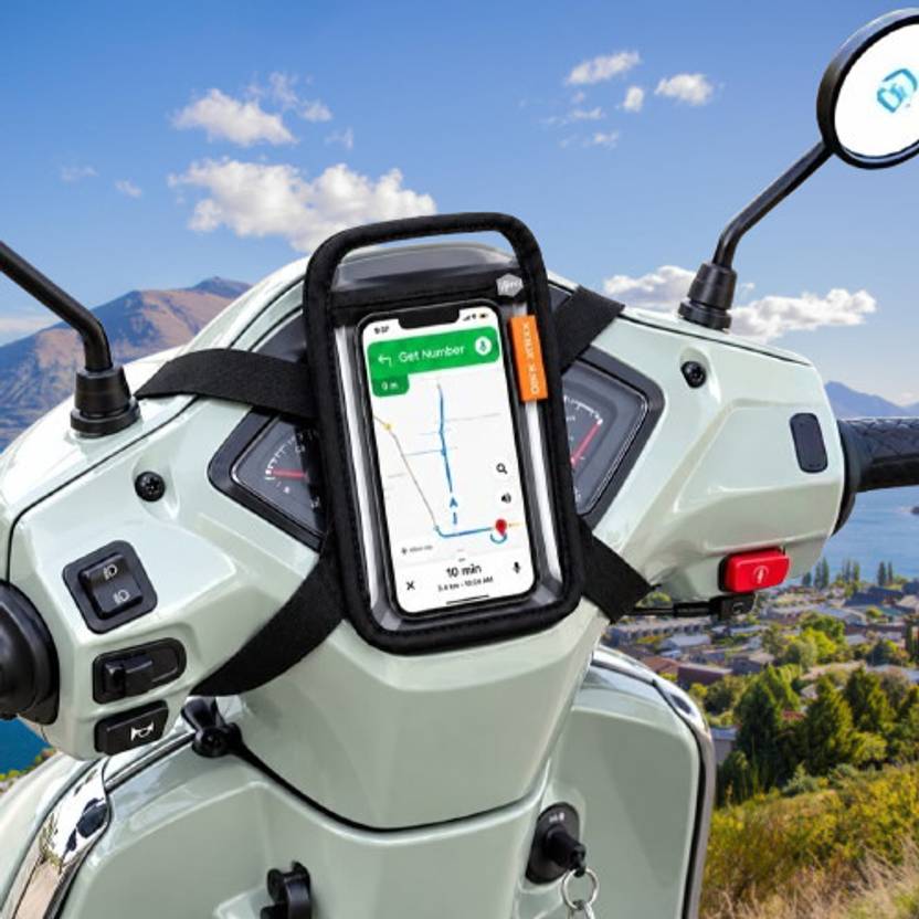 DARKWAVE Baike Phoune Holder Baige For scooter Jupitre Pouch-18 Bike Mobile Holder