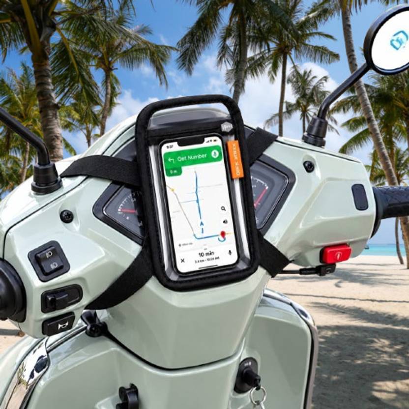 DARKWAVE Baike Phoune Holder Baige For scooter Jupitre Pouch-07 Bike Mobile Holder