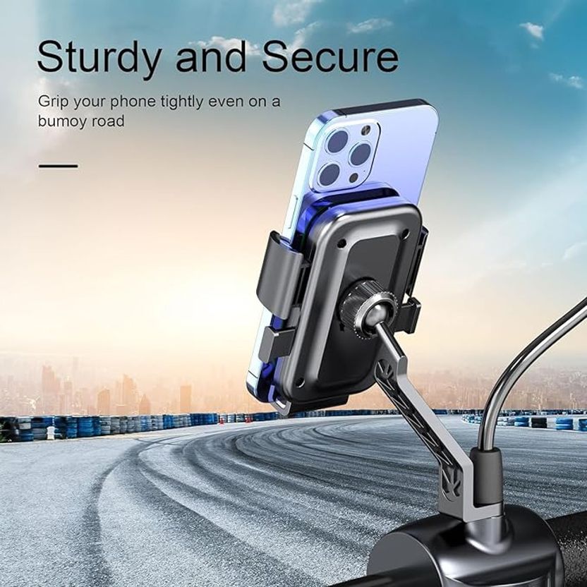 X9X XY-089 Bike/Scooty Mobile Holder 360° Rotation - Image 4