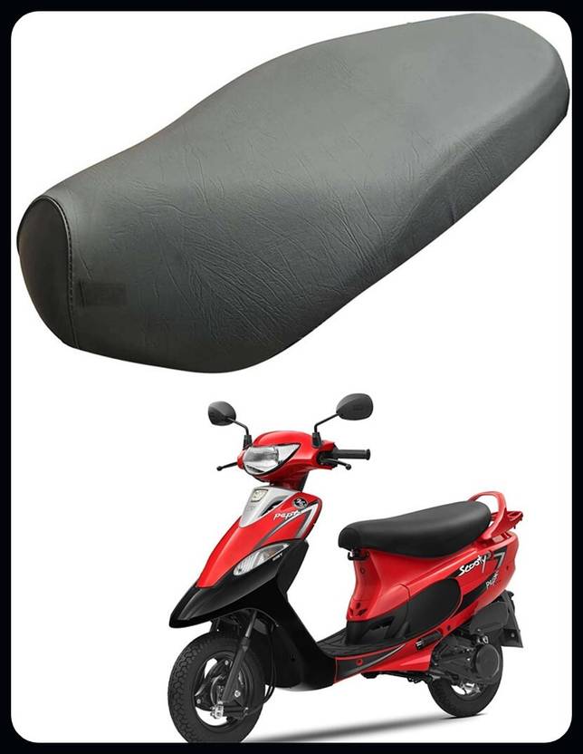 anmol enterprises BIKE/SCOOTY/SINGLE SEAT COVER-PH0021-new Single Bike Seat Cover For TVS Pep Plus