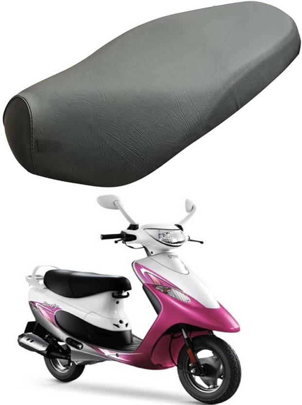 anmol enterprises RN_BIKE/SCOOTY/SINGLE SEAT COVER-SD0021 Single Bike Seat Cover For TVS Pep Plus