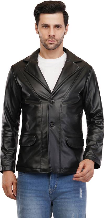 Ykings Men Solid Single Breasted Casual Blazer