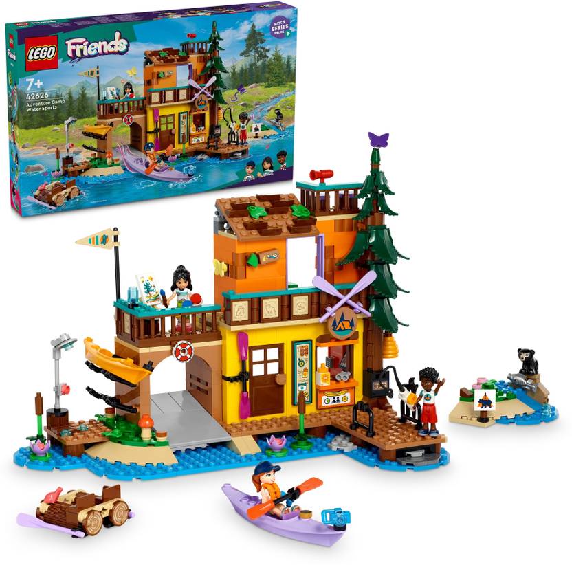 LEGO Friends Adventure Camp Water Sports Building Toy 42626 ( 628 Blocks) - Friends Adventure Camp Water Sports Building Toy 42626 ( 628 Blocks) . Buy