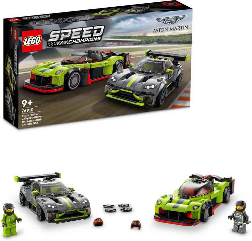 lego speed champions valkyrie amr pro aston martin vantage gt3 592 blocks
