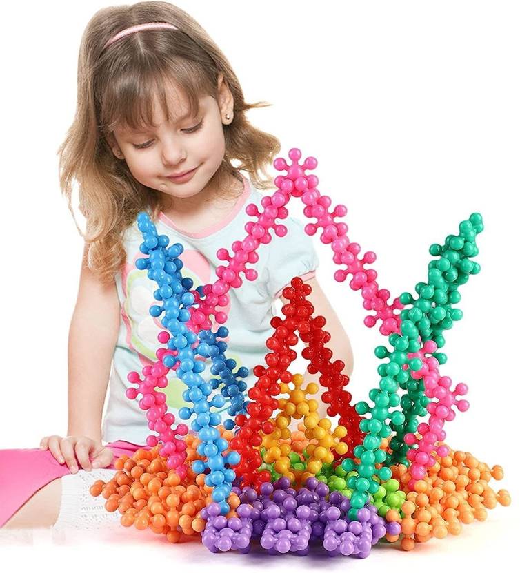 FLOWINZZA Star Links Interlocking Blocks Educational, Construction Blocks