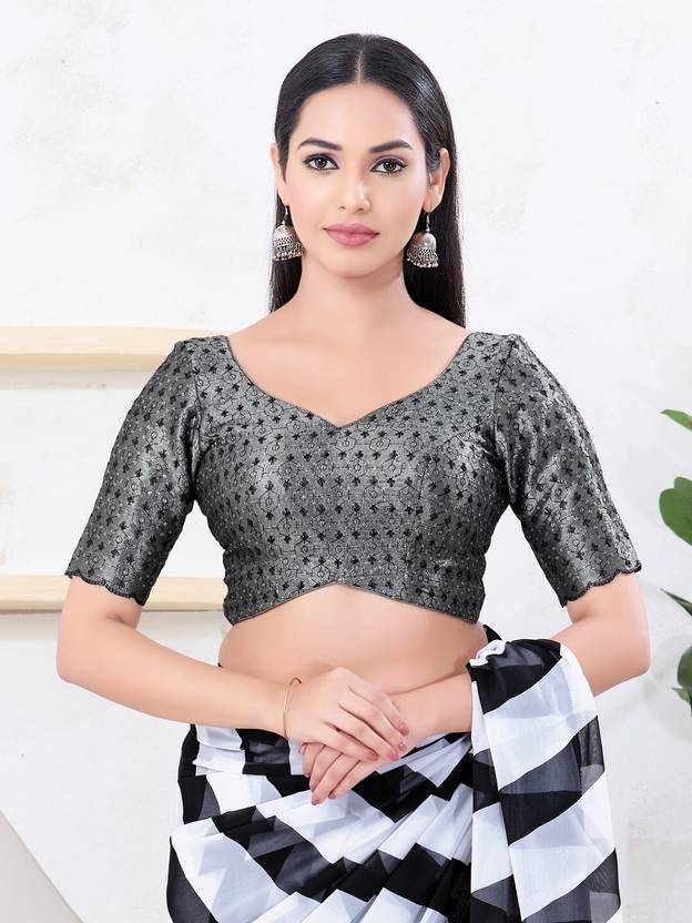 Vamas-The Designer Blouses Sweetheart Neck Women Blouse