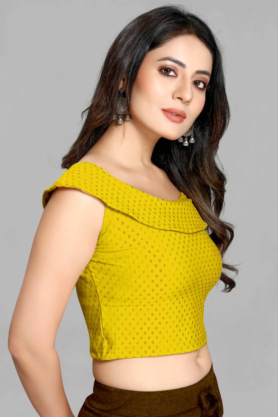 Boat Neck Women Blouse