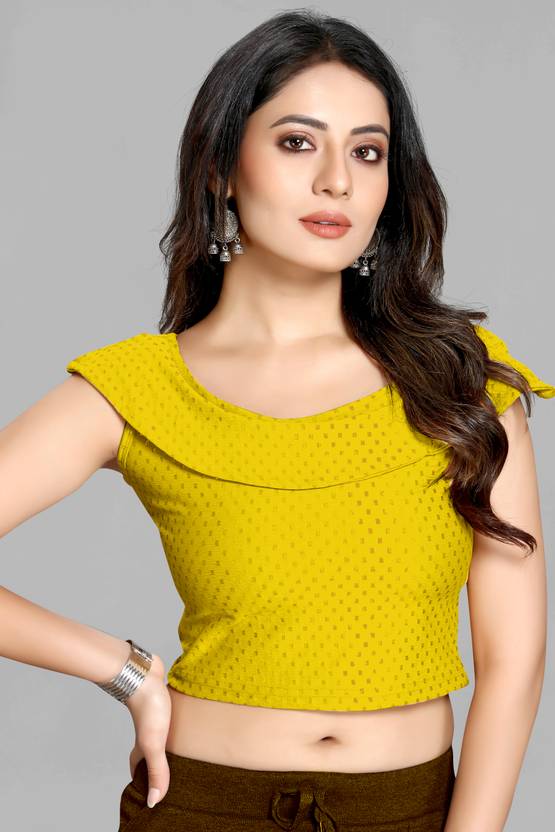 Boat Neck Women Blouse