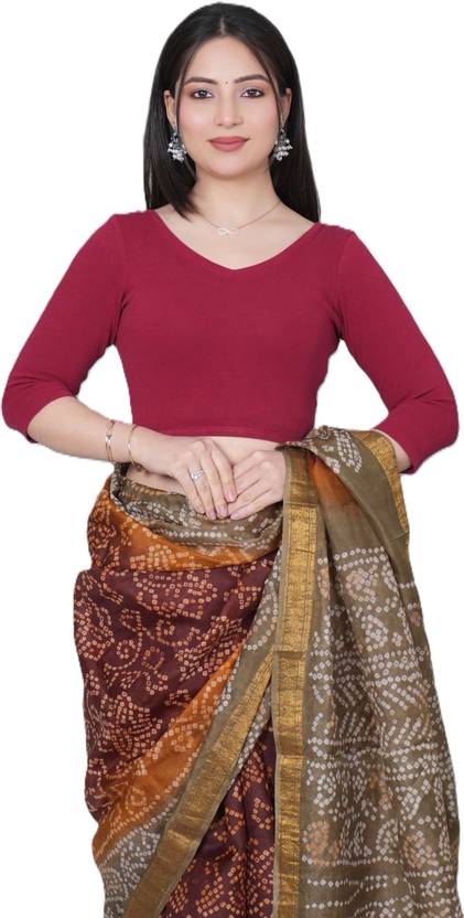 mlada V-Neck Women Blouse