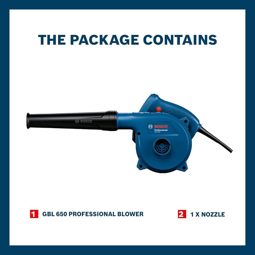 Bosch GBL 650 Airfoil Air Blower - Image 2