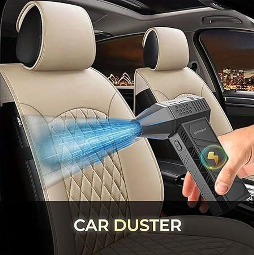 kankin mart Mini Handheld High Speed Air Duster, Rechargeable - Image 2