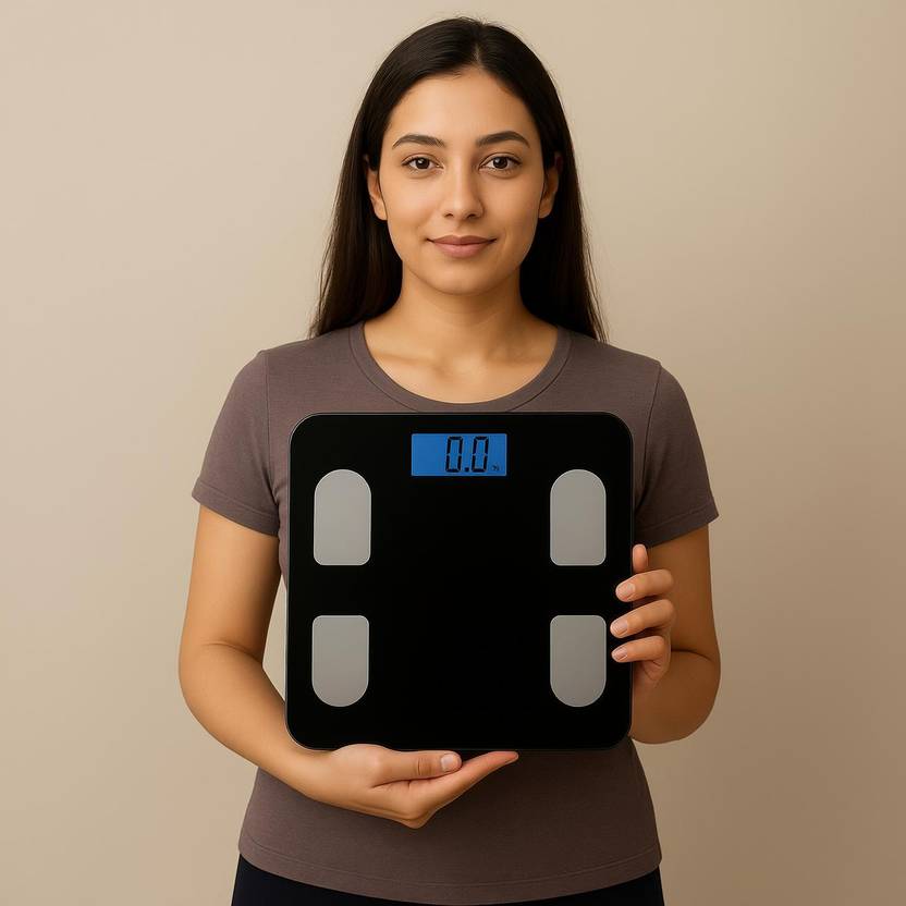 buyease Smart Digital Weighing Scale for Body Weight | High Precision Sensors BMI Weighing Scale