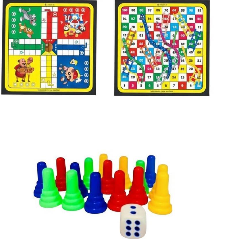 aunique Kids choice Ludo & Snake Board Game with Ludo Coin Word Games