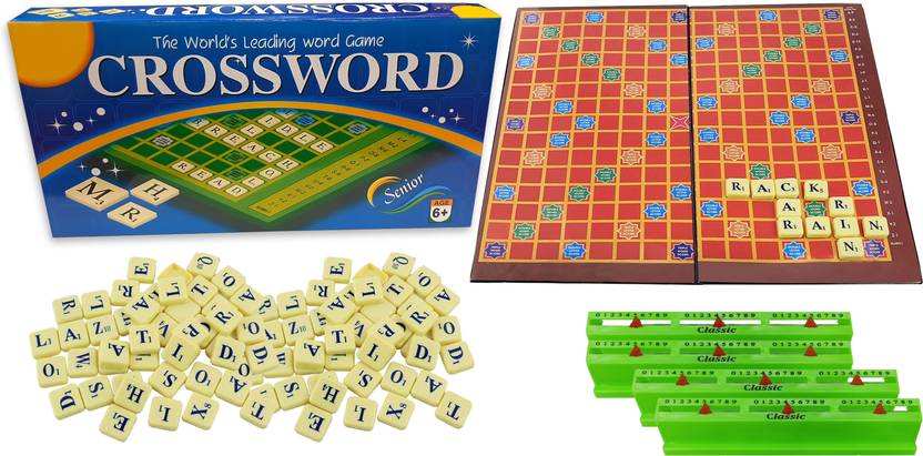 AMUSING Educational Vocabulary Building Game Word Making Game Crossword