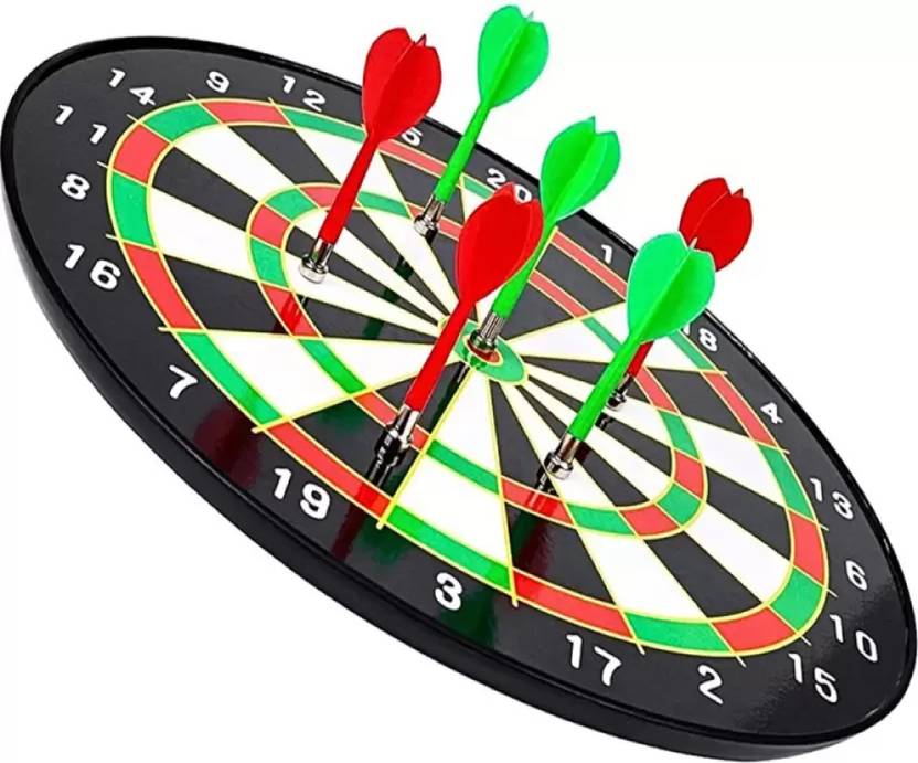 PRIYANSH SPORTS Dart Board Play Set with 4 Darts Game for Kids