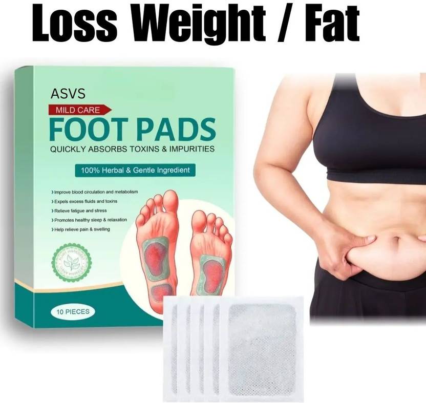 ASVS Ginger Foot Patch | For Gentle Detoxing For Nightly Rituals Plaster & Patch
