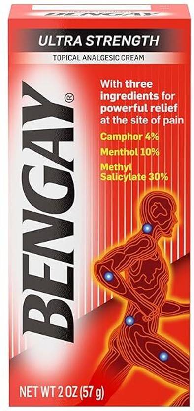 Bengay Ultra Strength Topical Pain Relief Cream Cream