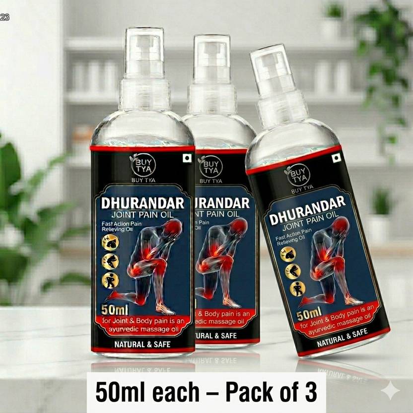 Buy TYA Dhurandhar Fast Relief Ayurvedic Oil Spray Combo 150g Spray