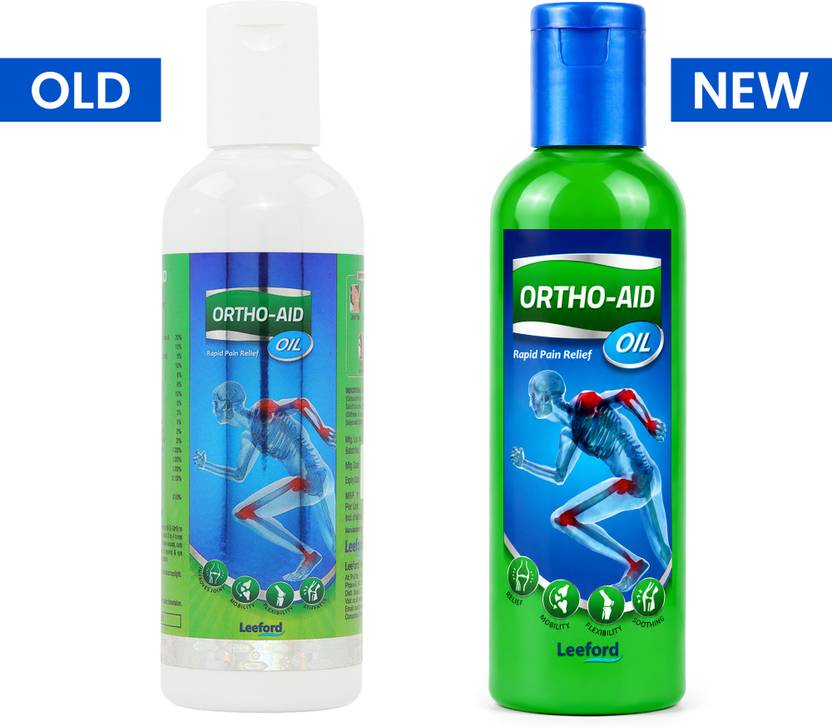 Leeford Ortho -aid Pain Relief Oil | Relieves Stiffness, Boosts Joint Flexibility Liquid