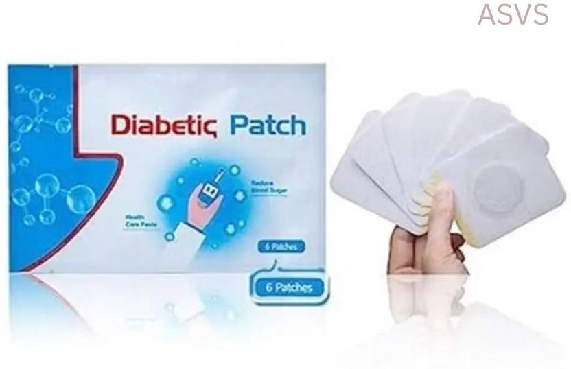 ASVS Glucose Support Natural Care Diabetic Patch Plaster & Patch Plaster & Patch