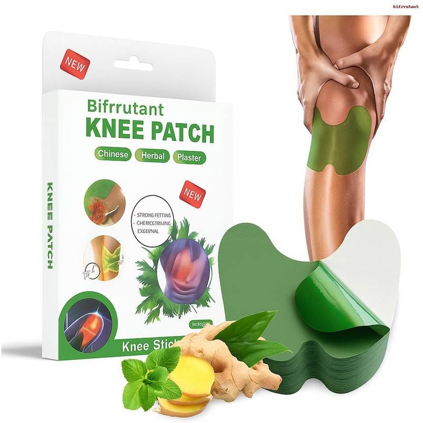 BIFRRUTANT glucocare knee patch herbal relief patch for swollen stiff knees Plaster & Patch