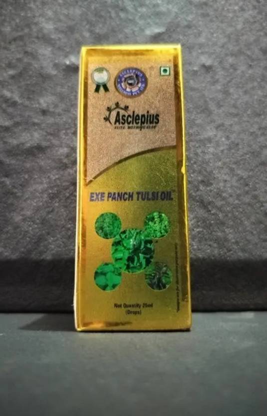 Asclepius EXE Panch Tulsi Oil pack of 1 (25ML) Liquid