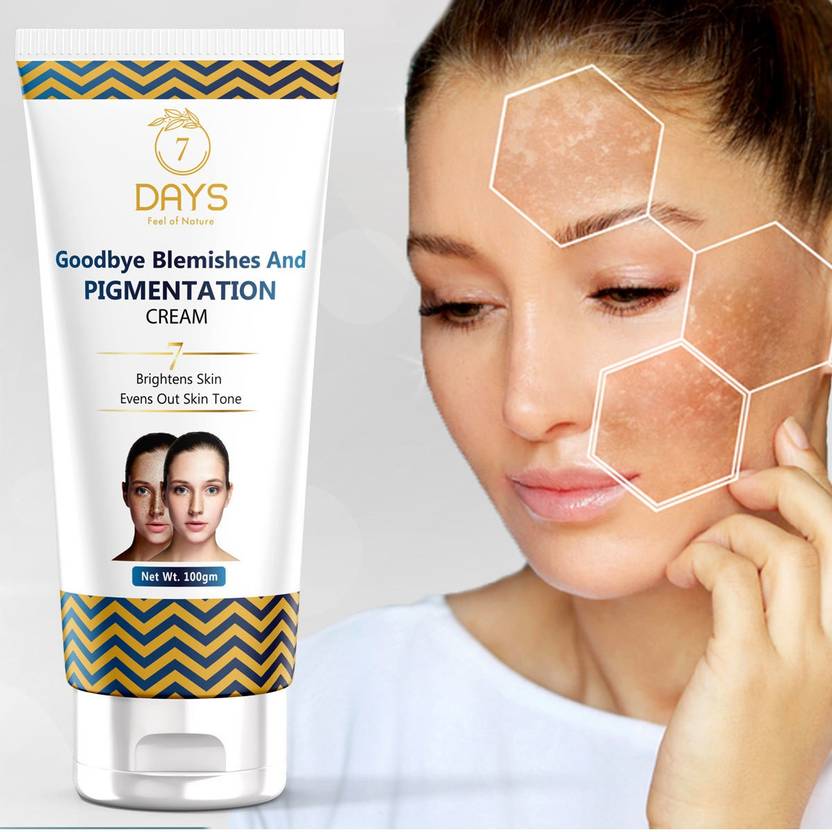7 Days pigmentation Cream for Acne Scar Removal Pigmentation, Dark
