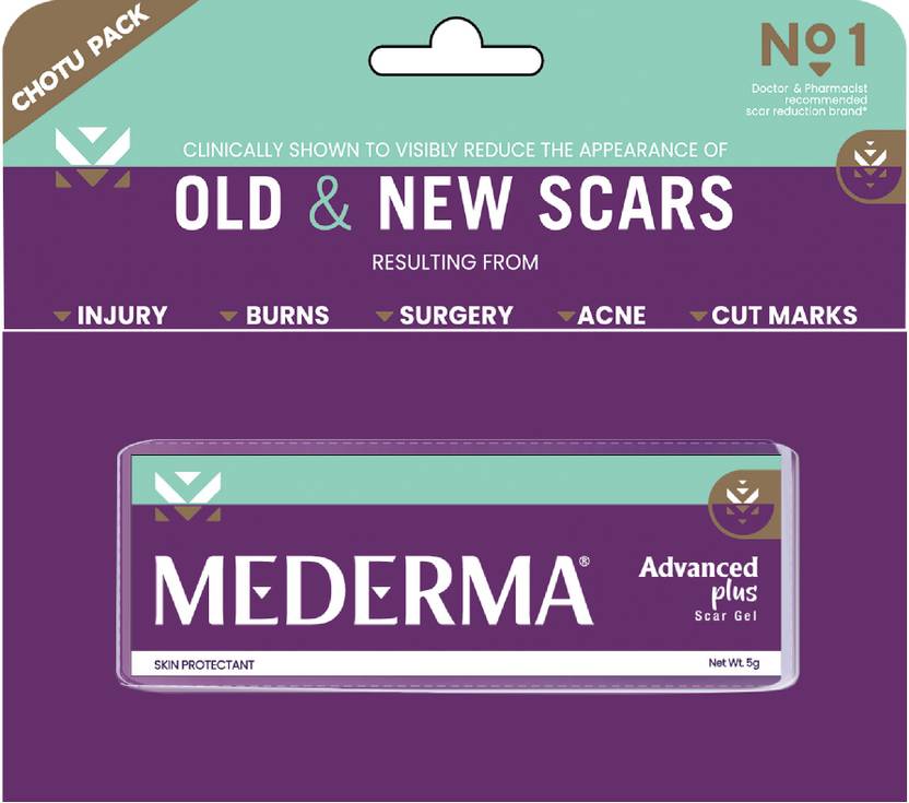 MEDERMA Advanced Plus Scar Gel 5gm Price in India Buy MEDERMA