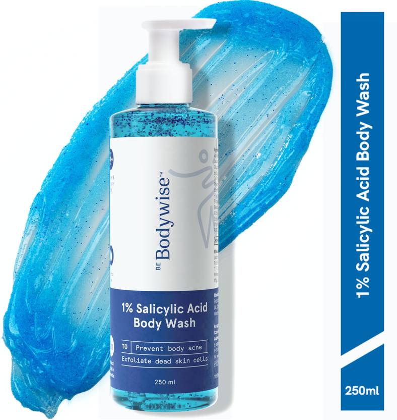 Be Bodywise 1 Salicylic Acid Exfoliating Body Wash Prevents Back
