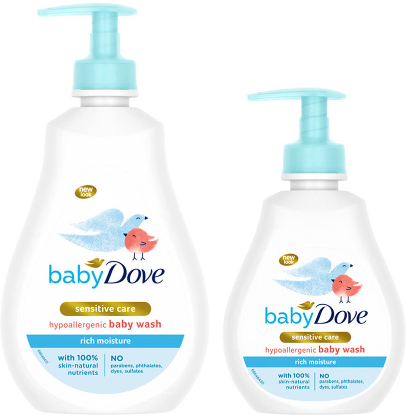 baby Dove Rich Moisture Hair to Toe Baby Wash , No Tears Body