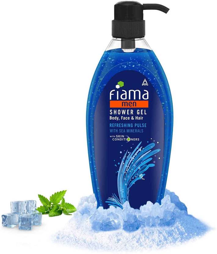 FIAMA Men Body Wash Refreshing Pulse Shower Gel, Fresh Looking Skin