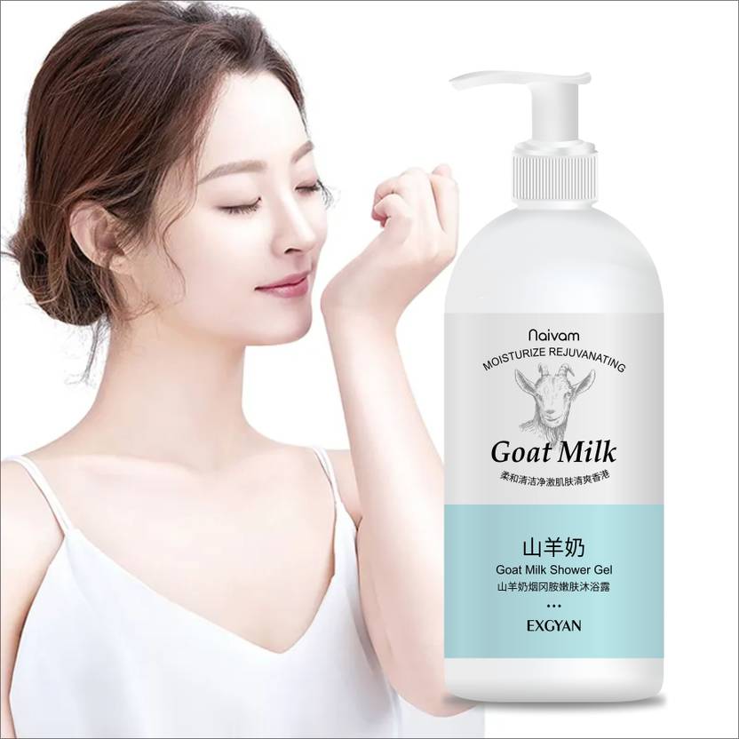 Naivam KOREAN BEAUTY.DR KOREA GOAT MILK WHITENING SHOWER GEL MEN & WOMEN' Buy Naivam KOREAN