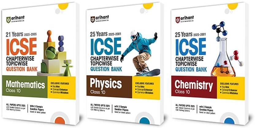Arihant Icse Question Bank Chapterwise & Topicwise Class 10 Combo