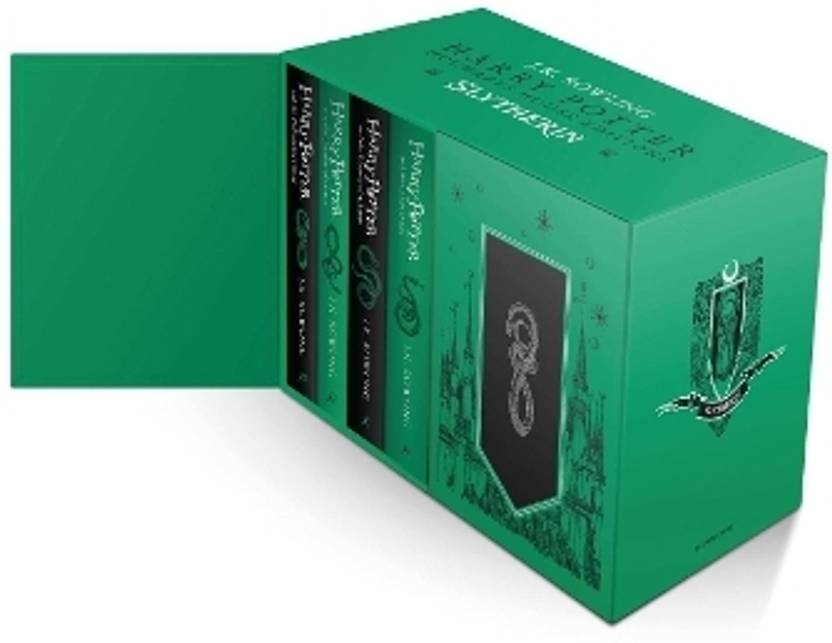 Harry Potter Slytherin House Editions Hardback Box Set: Buy Harry