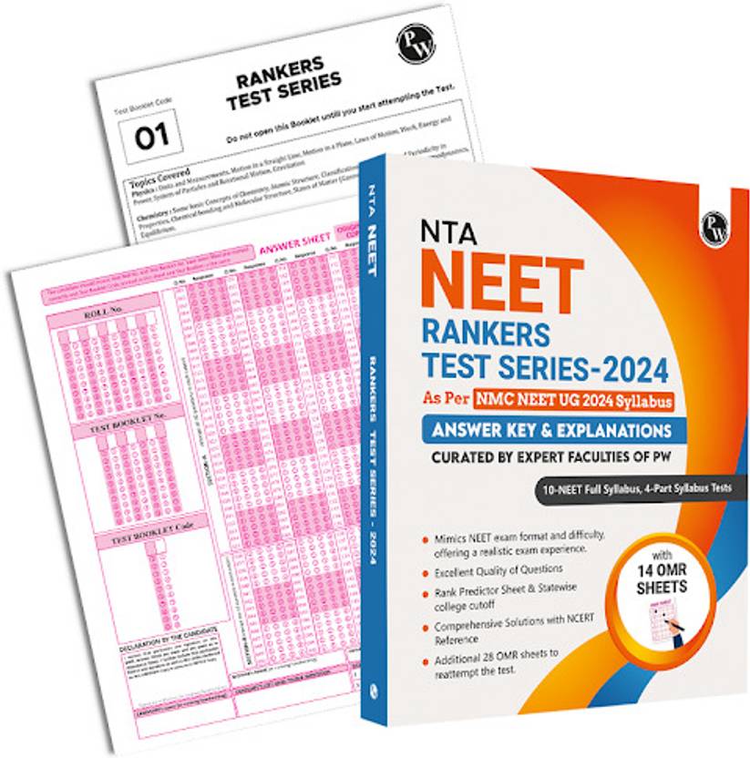Pw Nta Neet Rankers Test Series Buy Pw Nta Neet Rankers Test Series by unknown at Low Price in