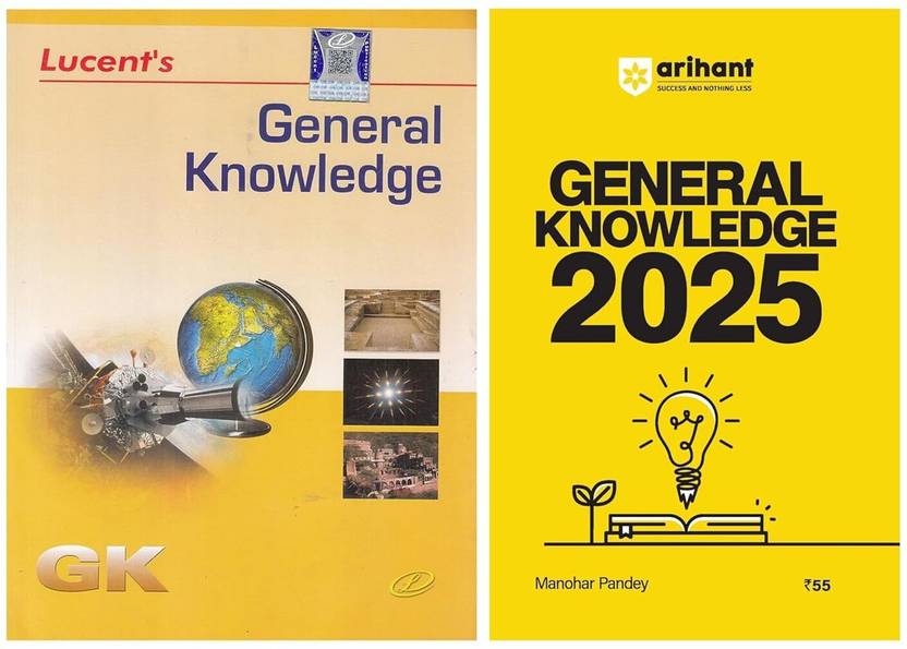 Lucent #39 s General Knowledge   Arihant General Knowledge 2025 Set of 2