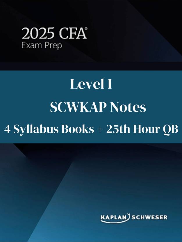 2025 Cfa Level 1 Books Complete Study Package 6 Books Question