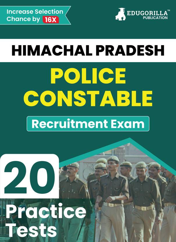 HP Police Constable Recruitment Exam Book - 2024 (English Edition) | Himachal Pradesh | 20 Practice Tests (1500+ Solved MCQs) with Free Access To Online Tests