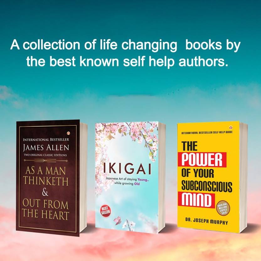 Most Popular Motivational Books for Self Development Ikigai + As a
