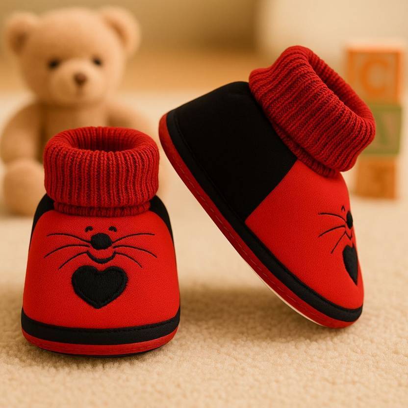ONFEET Shoes for Newborn Baby 0-9 Month, Soft Skin Friendly Comfort Baby Booties