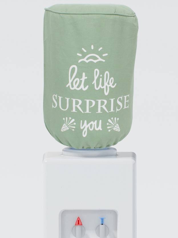 SWAYAM Digitally Printed " Let life Surprise you " Bottle Cover-20 ltr