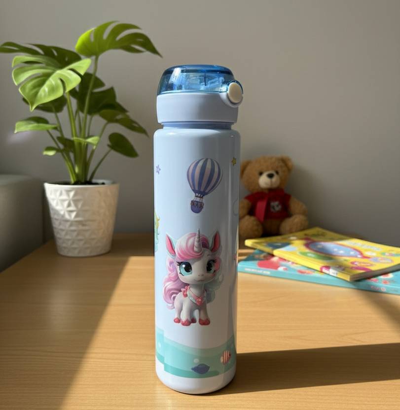 ALLORAMART Water Bottle Magic Mist Unicorn Series,1000ml 1000 ml Plastic, Tritan Bottle