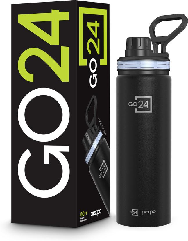 Go24 Aqua Sip Sports and Hiking Stainless Steel Water