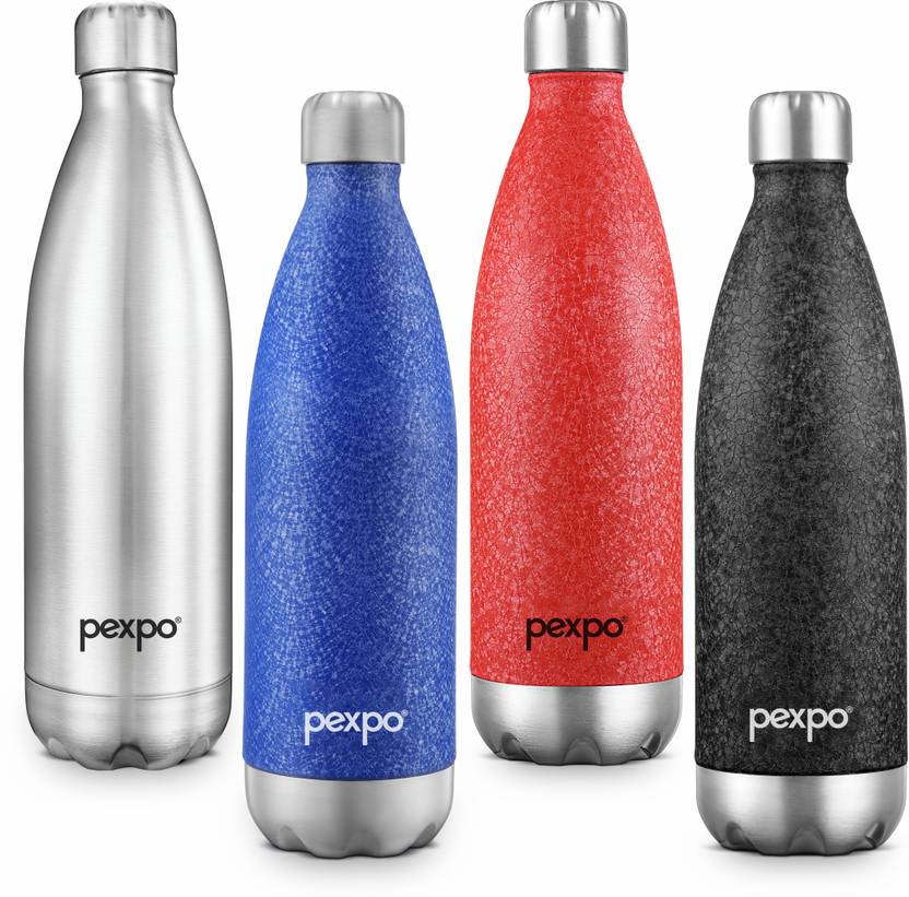 pexpo 1000ml 24 Hrs Hot and Cold Water Bottle,Stainless Steel Vacuum
