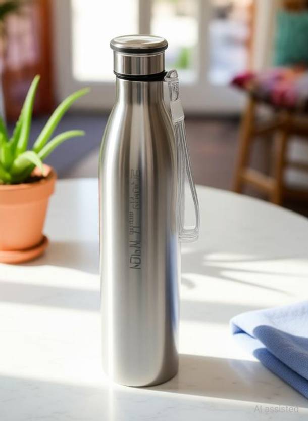 bluline Pleasant Steel Water Bottle For Kids School, Gym,Office,Work 1000 ml Stainless Steel Bottle